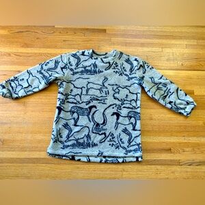 Woolrich vintage pullover hygge women cave art bulky sweater size medium